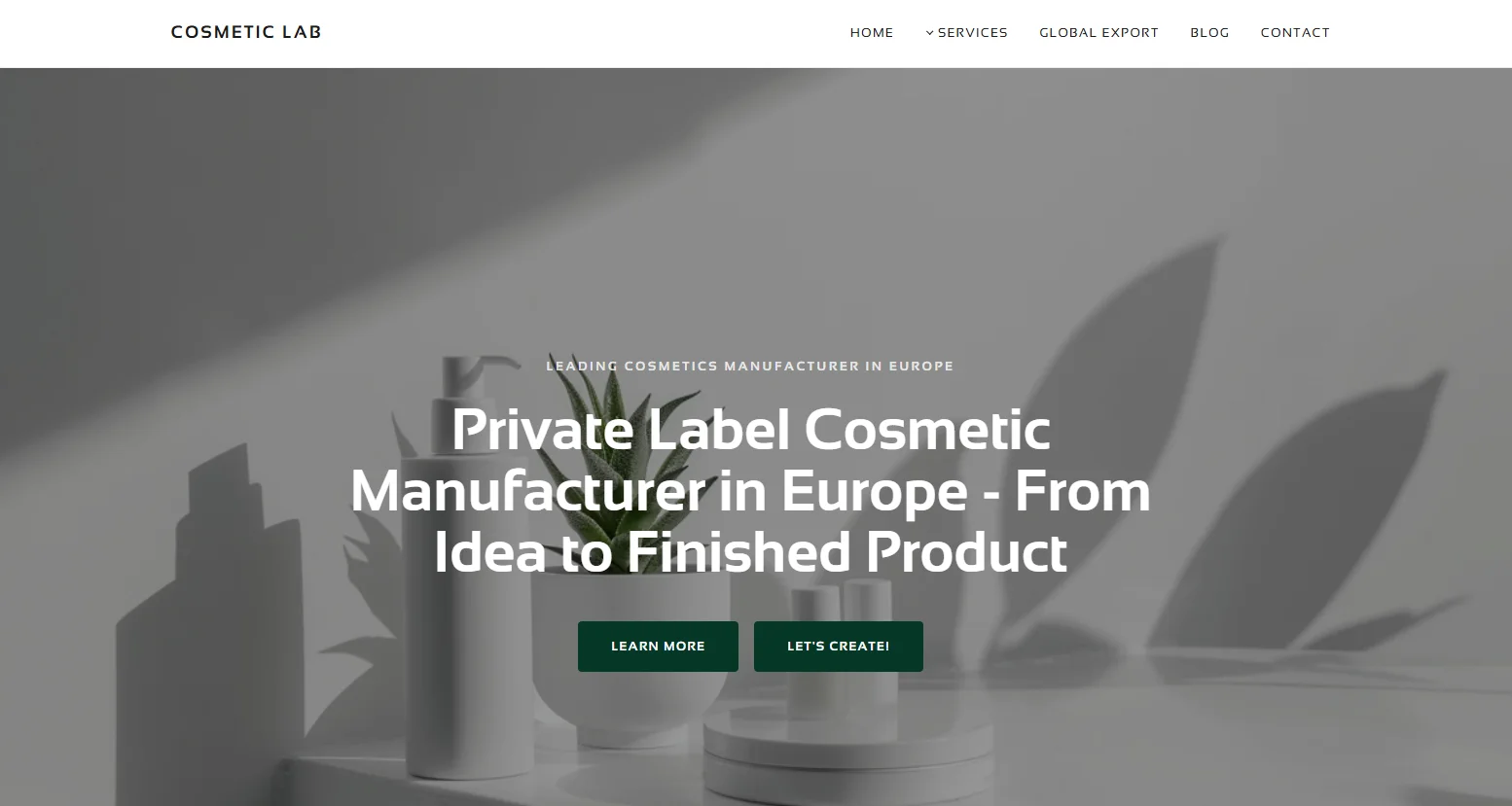 Hersteller von Bio-Kosmetik für Private-Label-Schönheitsmarken